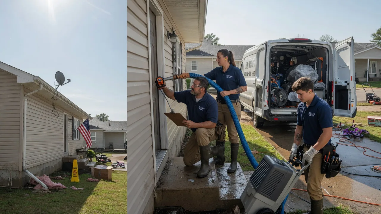 Ceiling Water Damage Restoration in Norwood, MO near me